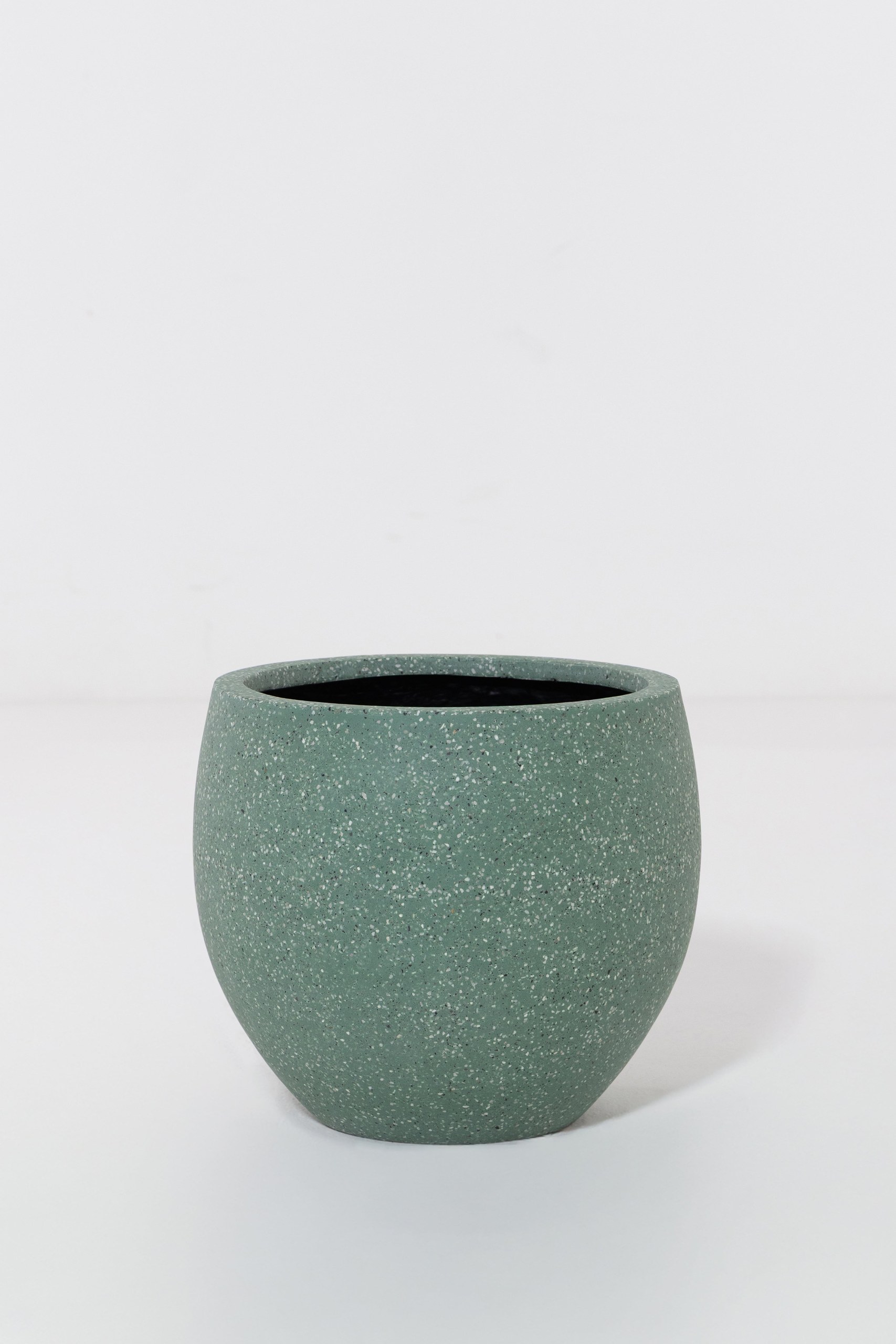 Elva Green Terrazzo Concrete Pot - Image 5
