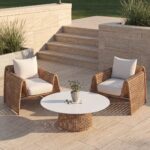 Capri 2 Seater Outdoor Lounge Set