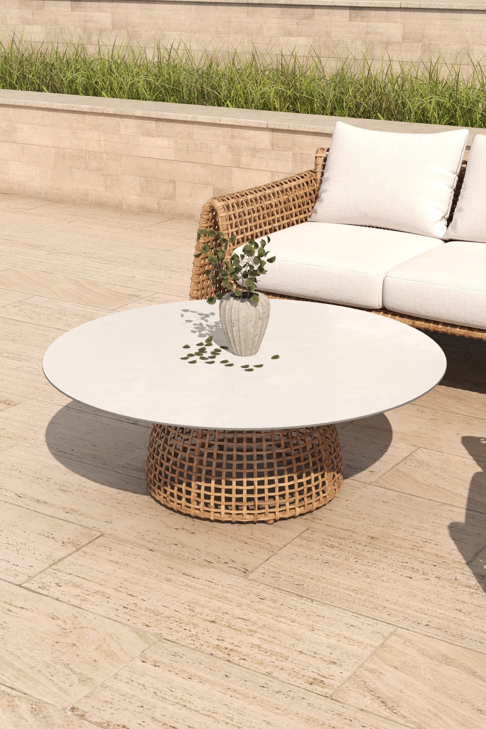 Capri 2 Seater Outdoor Lounge Set - Image 2