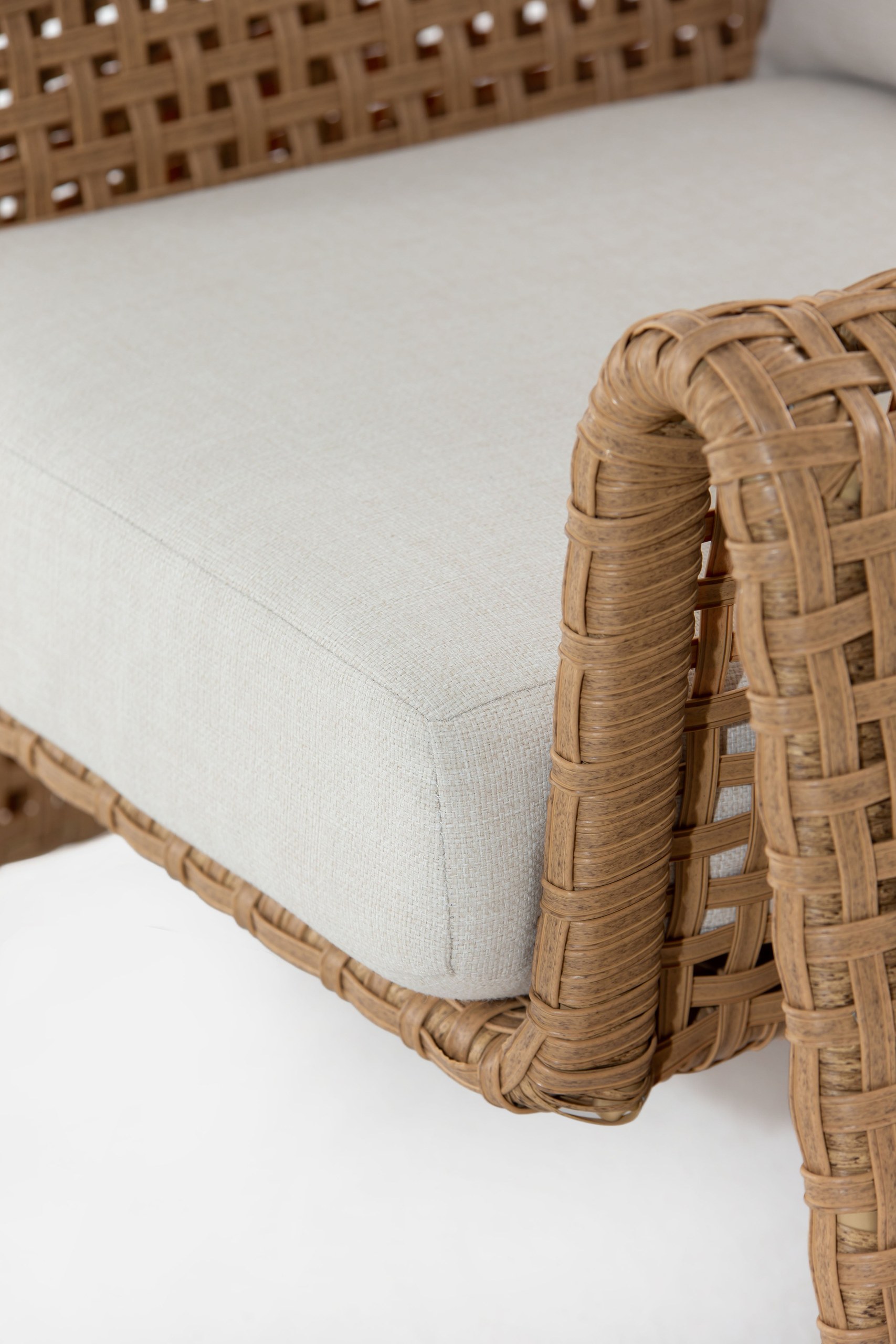 Capri 2 Seater Outdoor Lounge Set - Image 7