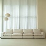 Orvella Light Beige 4 Seater Sofa