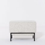 Lunis Cream Compact Ottoman