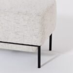 Lunis Cream Compact Ottoman