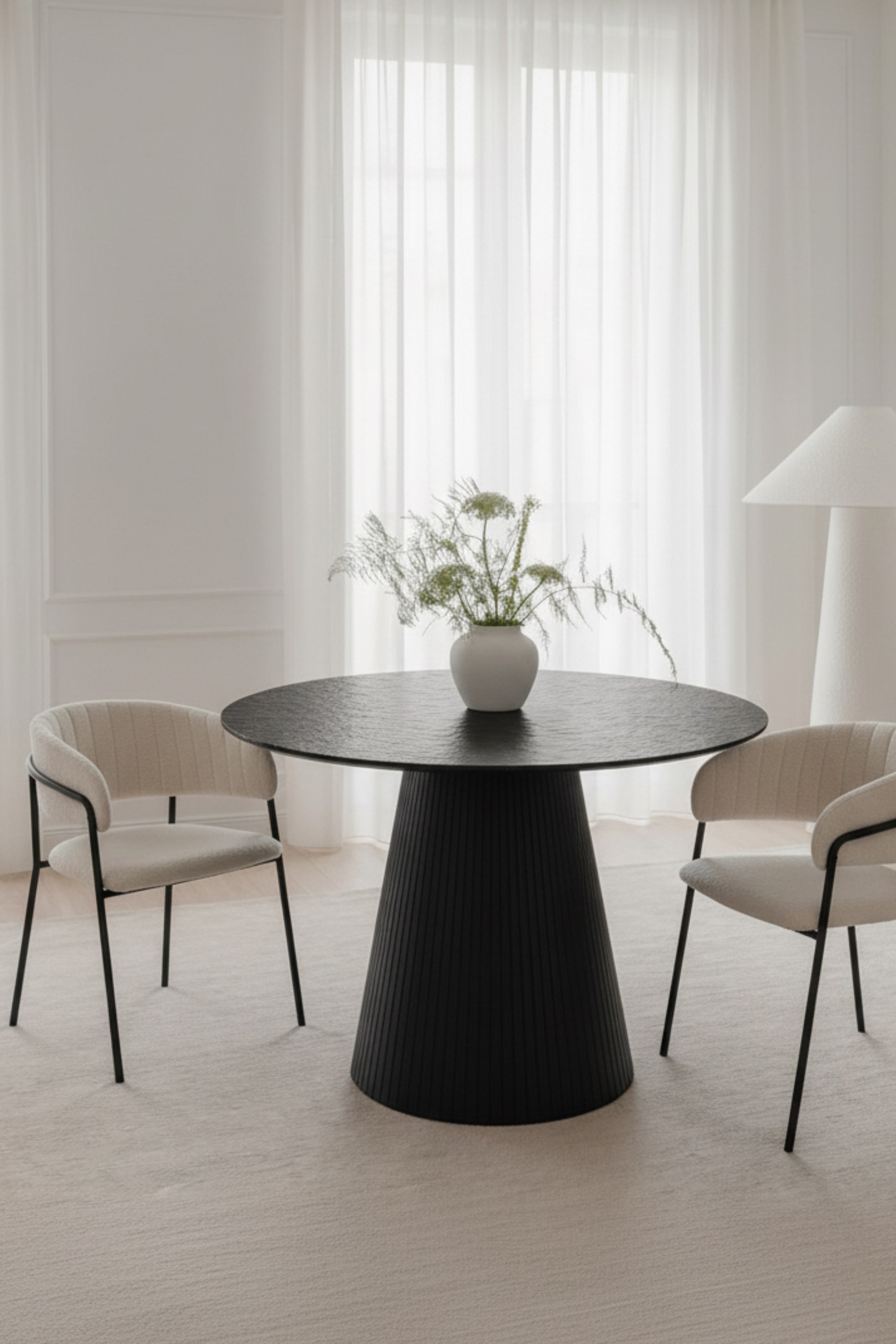 Portola Black Dining Table