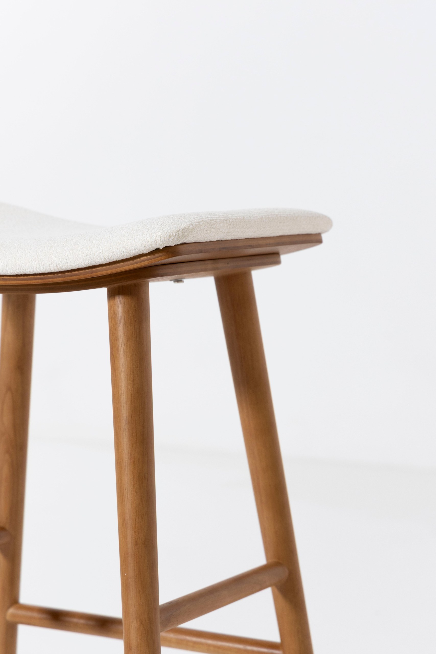 Rivas Natural Wood Counter Stool - Image 5
