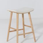 Rivas Ash Wood Counter Stool