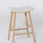 Rivas Ash Wood Counter Stool