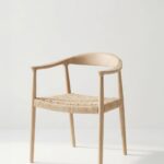 Grazia White Rubberwood Dining Chair