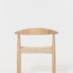Grazia White Rubberwood Dining Chair