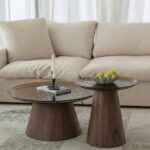 Ovid Brown Nesting Coffee Table