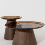 Ovid Brown Nesting Coffee Table