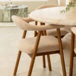 Billow Darkwood Dining Chair