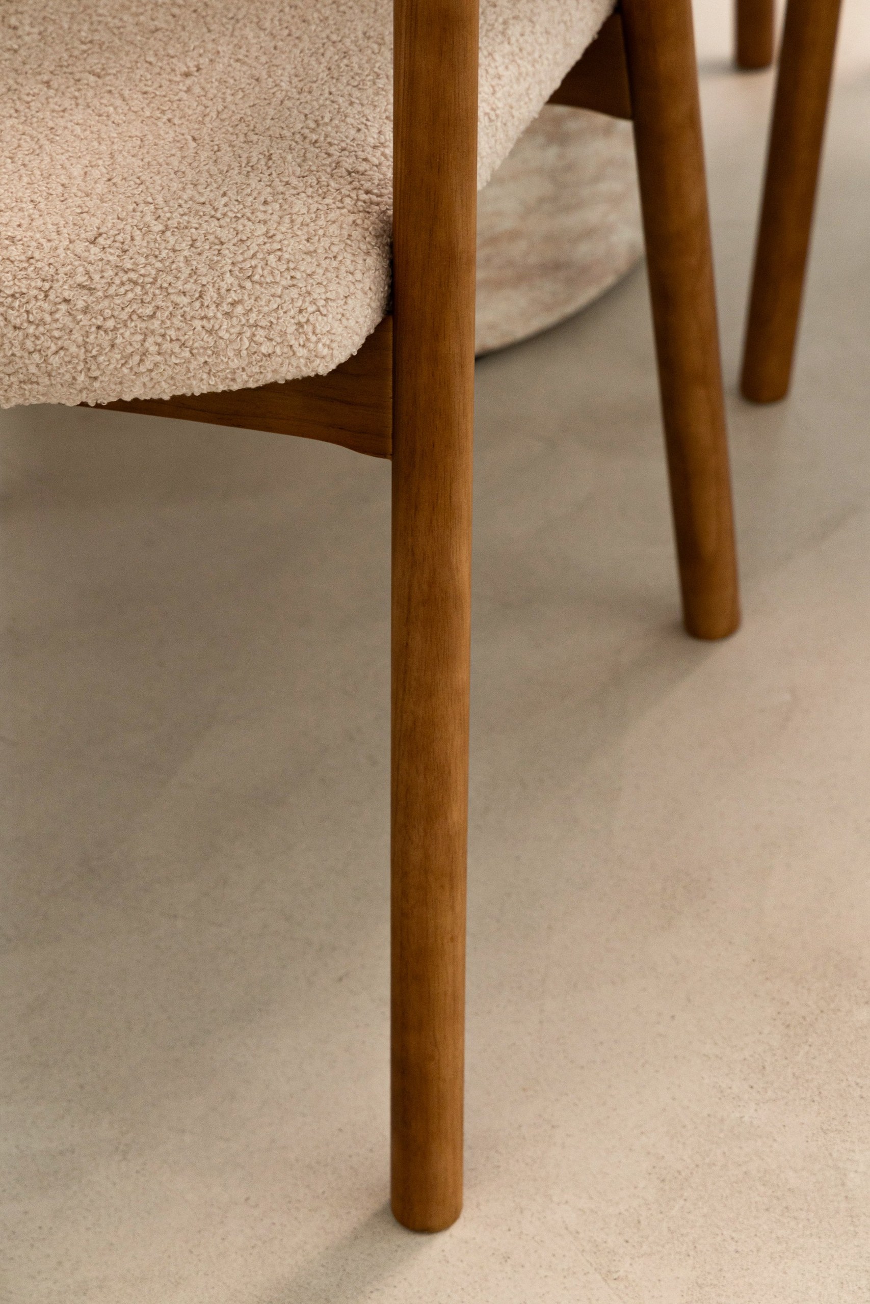 Billow Darkwood Dining Chair - Image 4