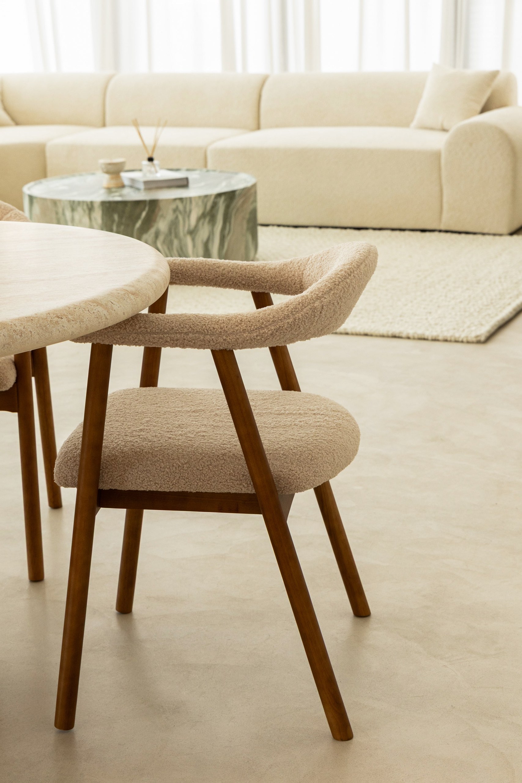 Billow Darkwood Dining Chair - Image 9