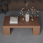 Evora Mocha Microconcrete Coffee Table