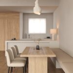 Calypsa Honed Travertine Dining Table