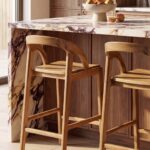 Riella Wooden Counter Stool