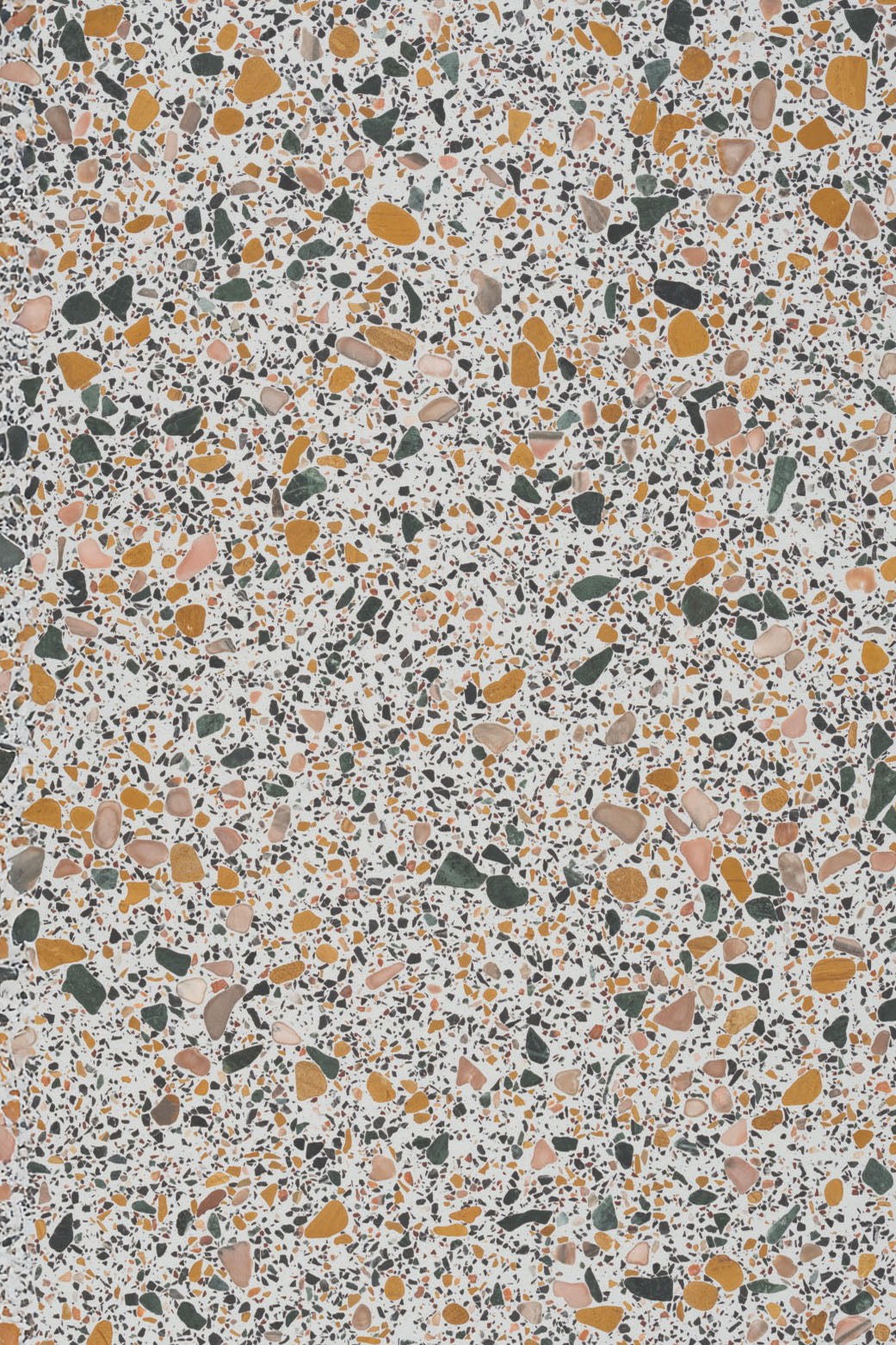 Dakota Venetian Terrazzo Dining Table with Half Moon Legs - Image 2