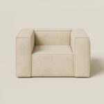 Safa Light Beige Lounge Sofa Chair