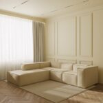 Safa Light Beige 3 Seater Modular Sofa with Chaise
