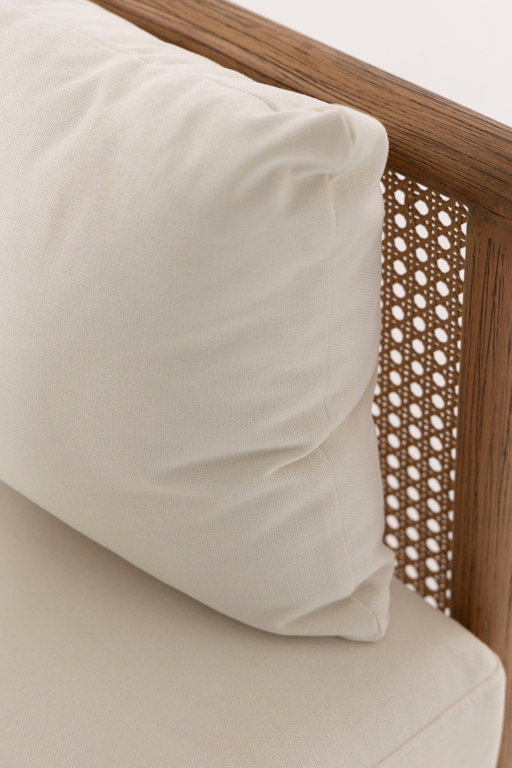 Almea Wooden Lounge Chair - Image 2