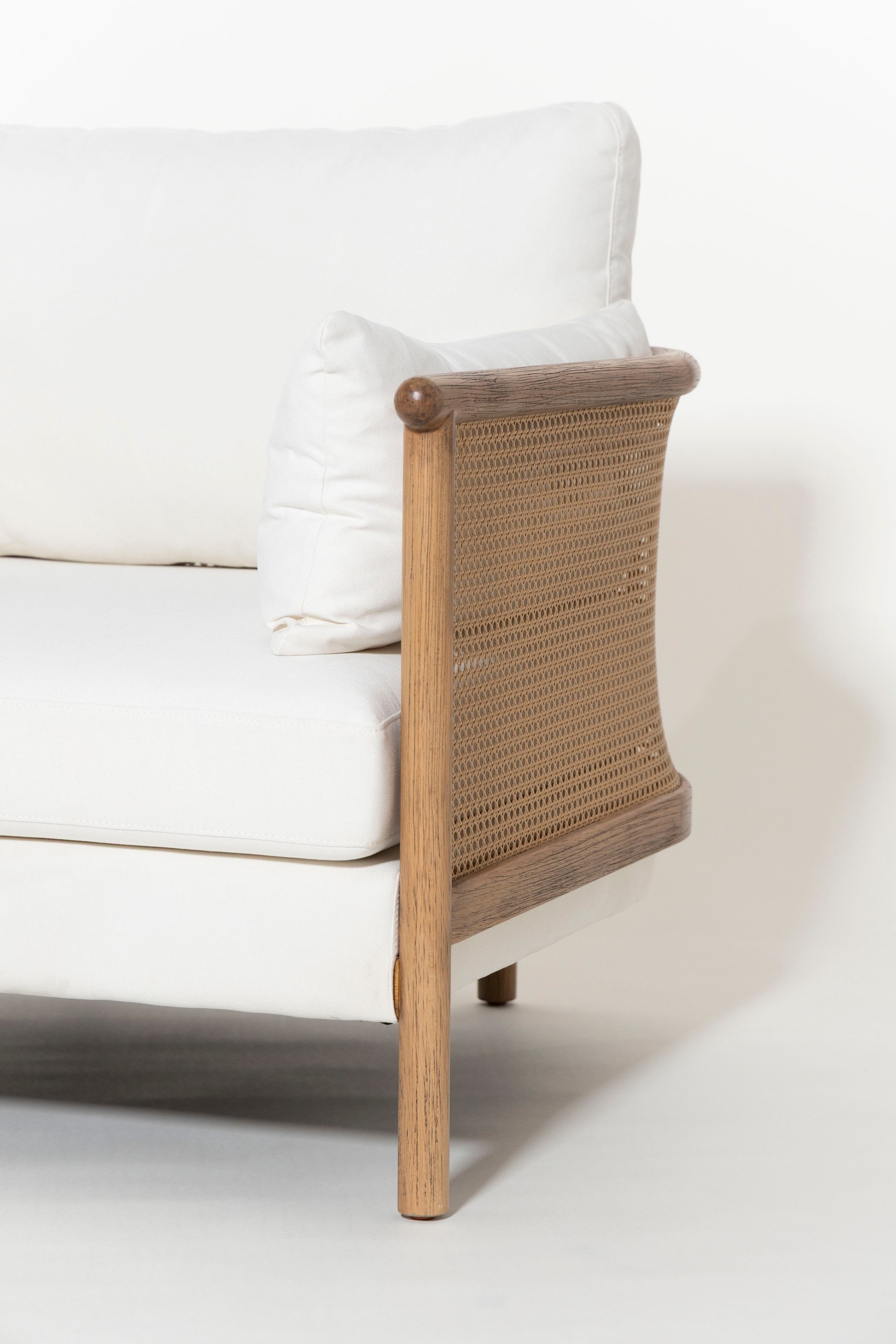 Almea Wooden Lounge Chair - Image 13