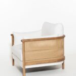 Almea Wooden Lounge Chair