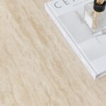 Morano Travertine Finish Marble Nesting Coffee Table