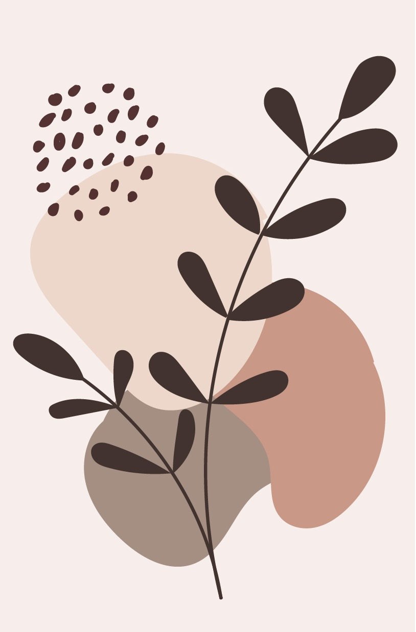 Blush and Branches Wall Art - Image 2
