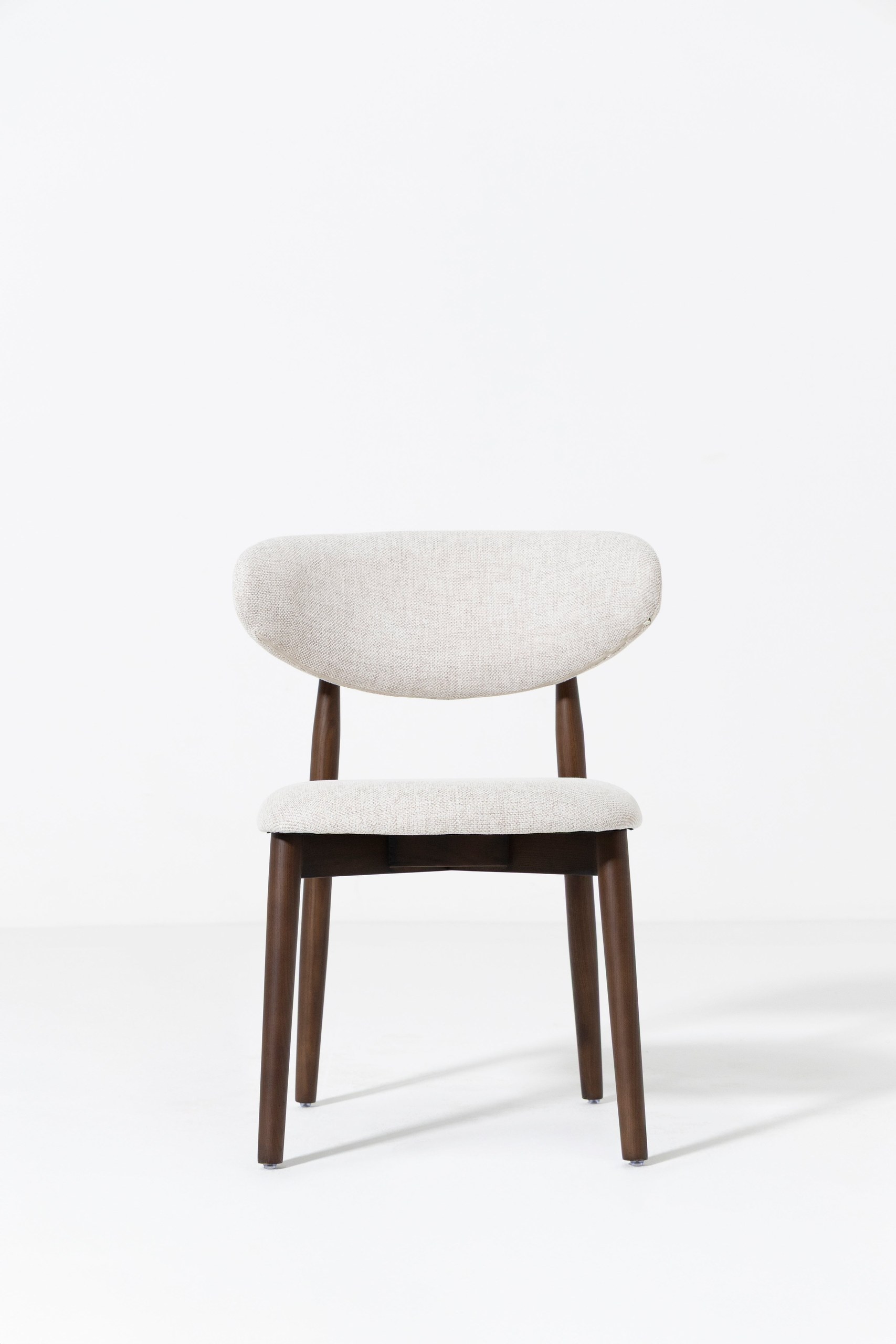 Alto Off White Dark Wood Dining Chair - Image 7