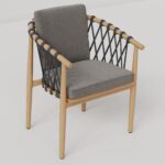 Madden Grey Outdoor Dining Chair