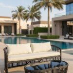 Mercer Outdoor Sofa & Coffee Table Set