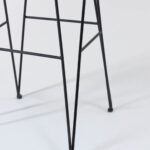 Oswin Outdoor Steel Bar Stool