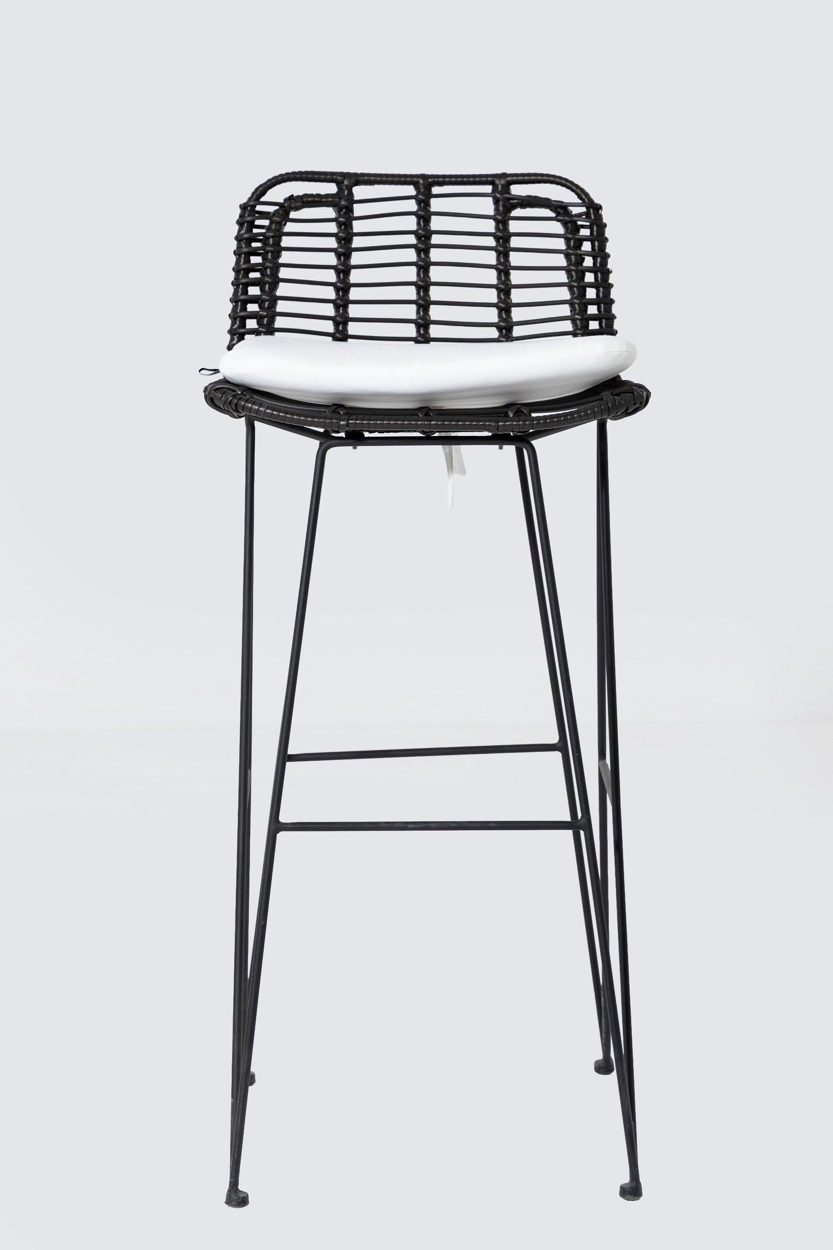 Oswin Outdoor Steel Bar Stool - Image 6