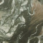 Marina Green Marble Finish Concrete Coffee Table