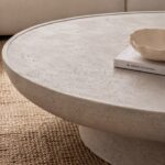 Vista Olive Concrete Coffee Table