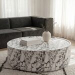Alto Calacatta Viola Finish Concrete Coffee Table