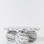 Pallas Calacatta Viola Finish Concrete Coffee Table