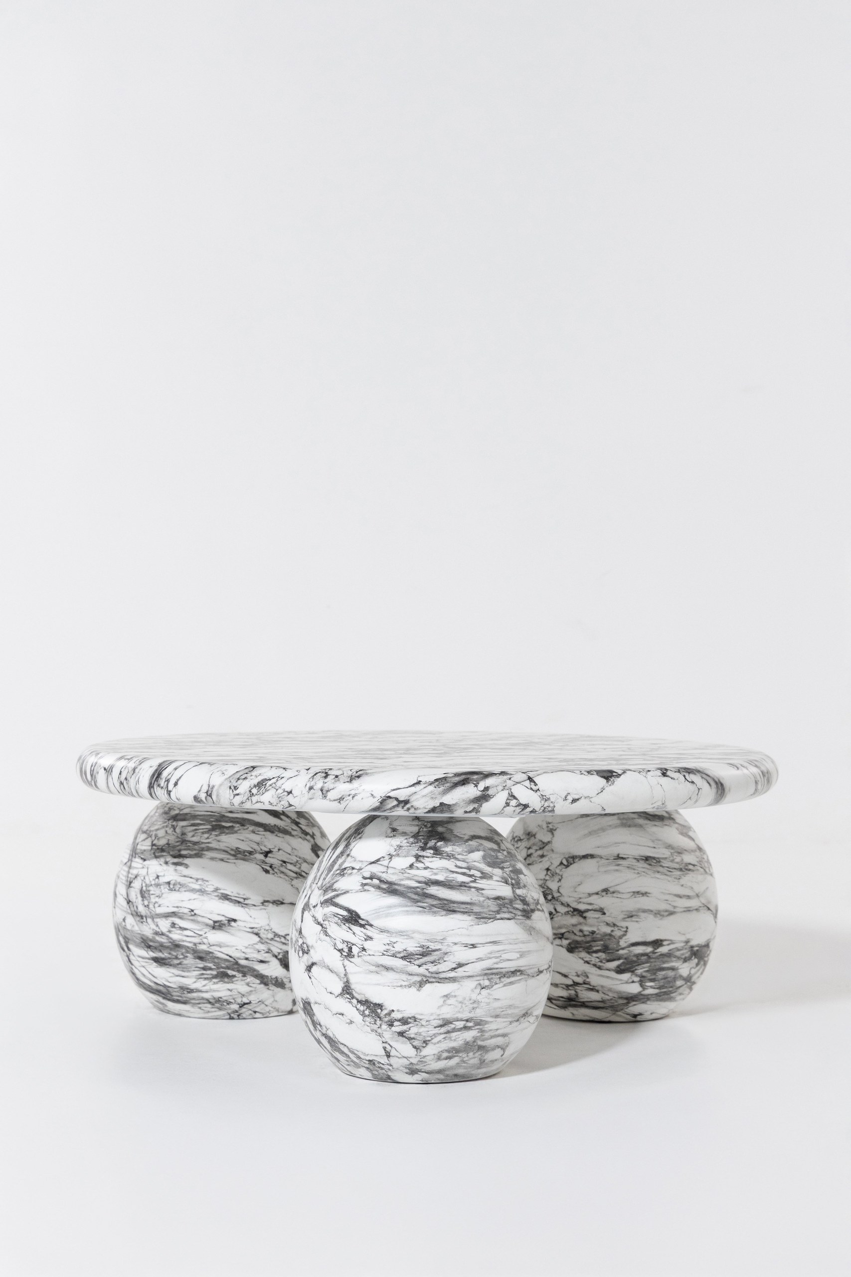 Pallas Calacatta Viola Finish Concrete Coffee Table - Image 4