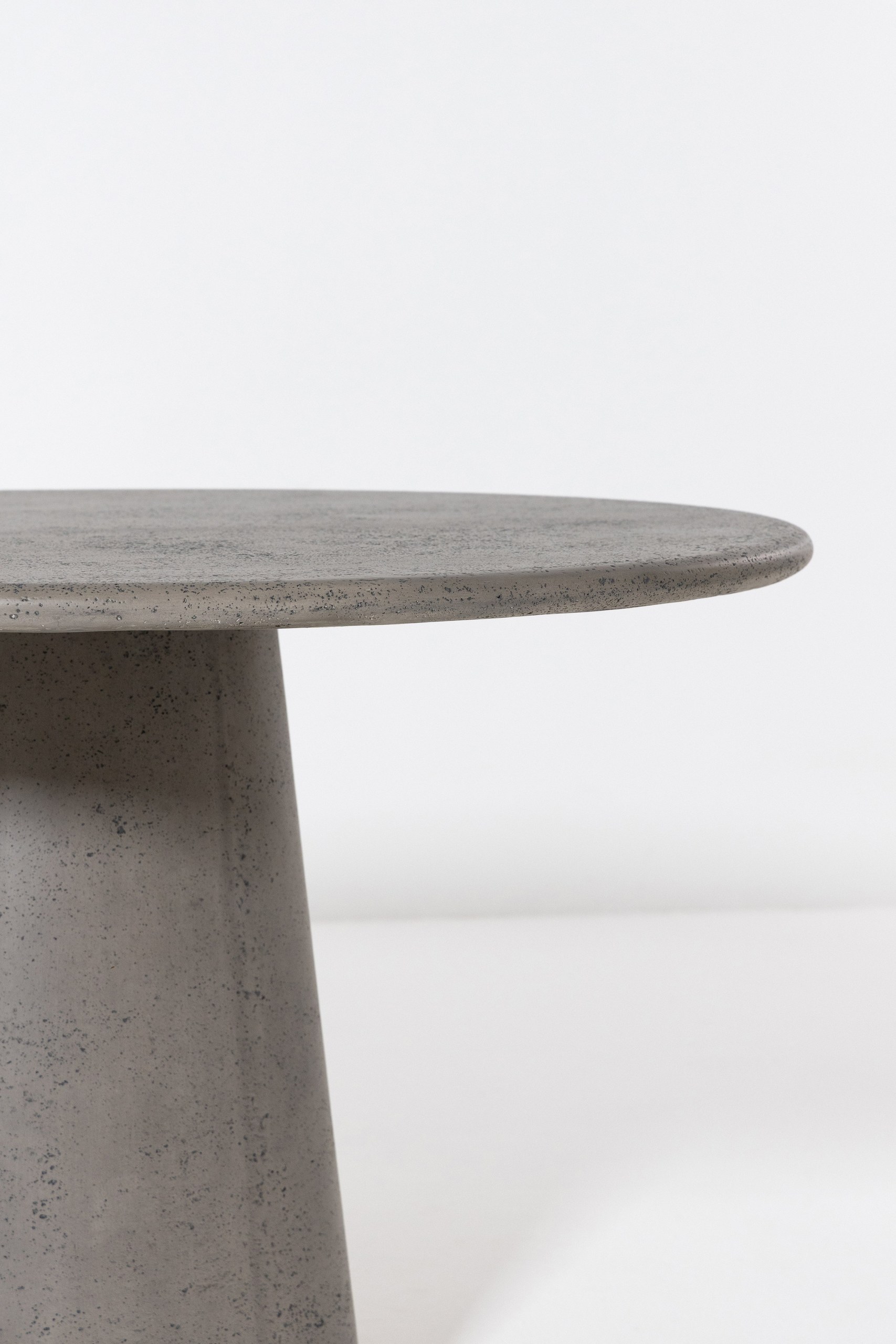 Clio Olive Concrete Dining Table - Image 4