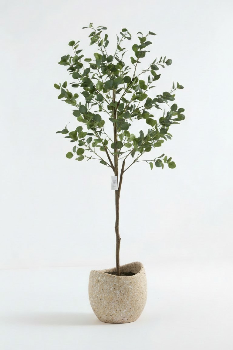 Benji Beige Terrazzo Concrete Pot - Image 3