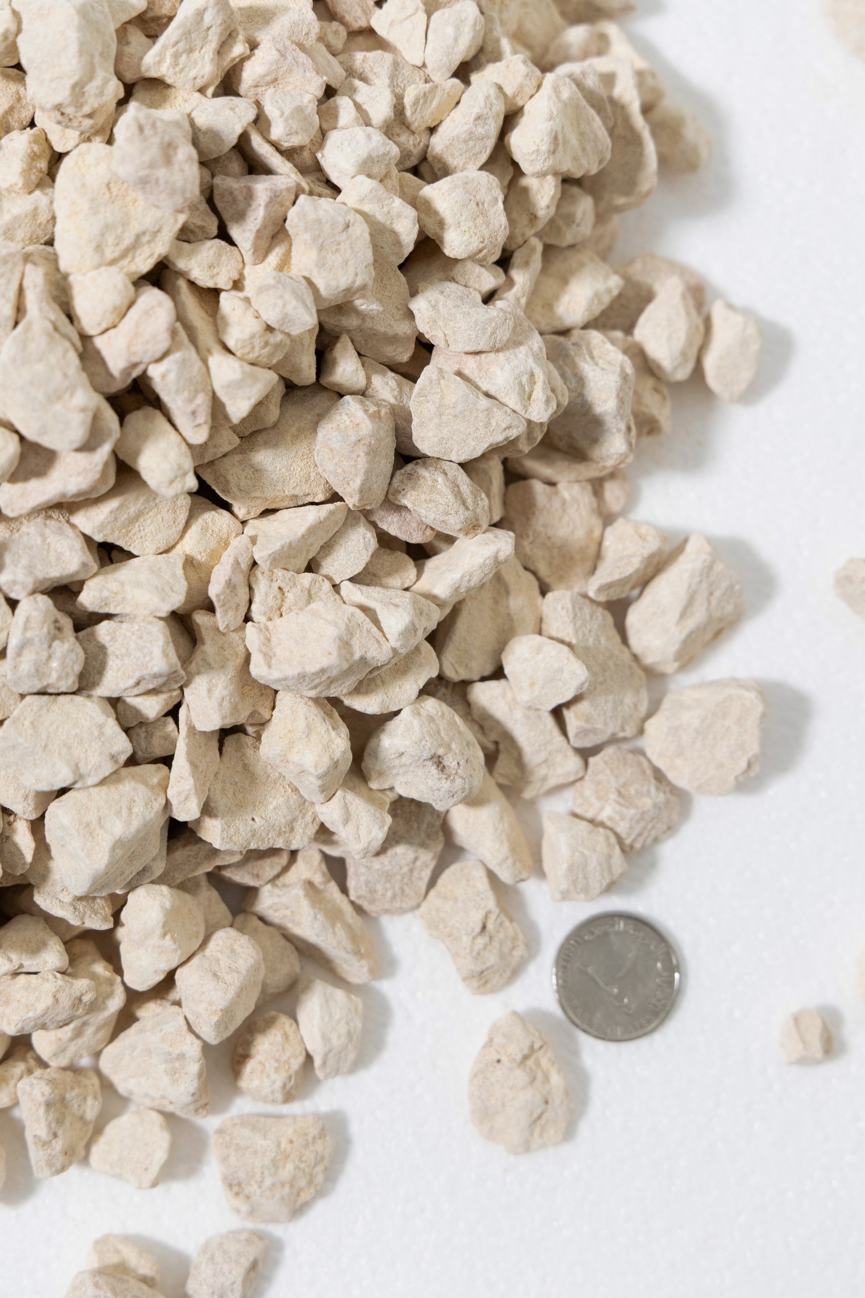 Beige Natural Decorative Crushed Pebble Stones Bag - Image 2