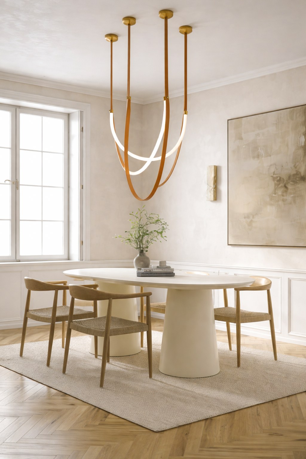 Cintaro Brown Strap Pendant Lamp - Image 2