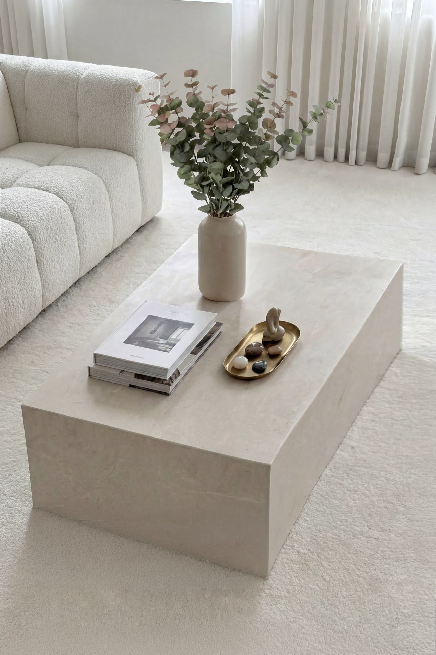 Felicity Crema Marfil Coffee Table