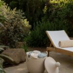 Deura Beige Outdoor Basket