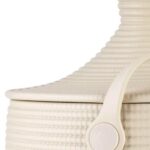Deura Beige Outdoor Basket