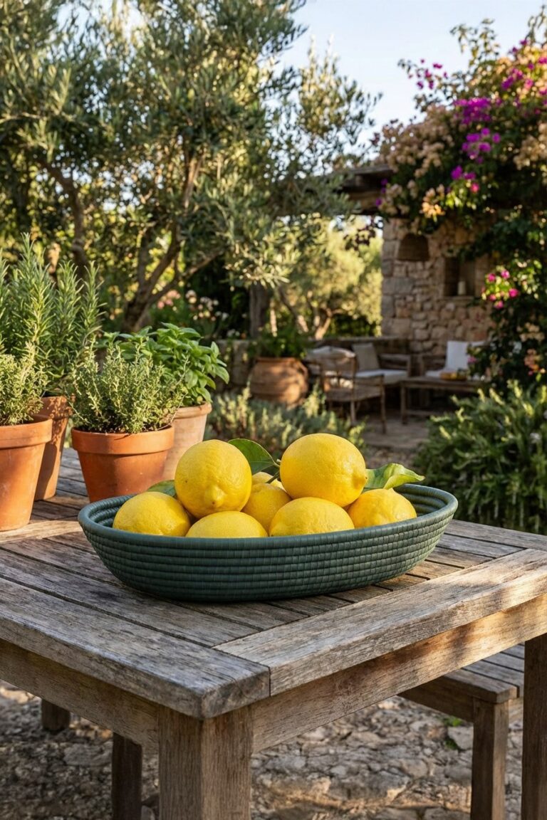 Rivon Gray Outdoor Tray