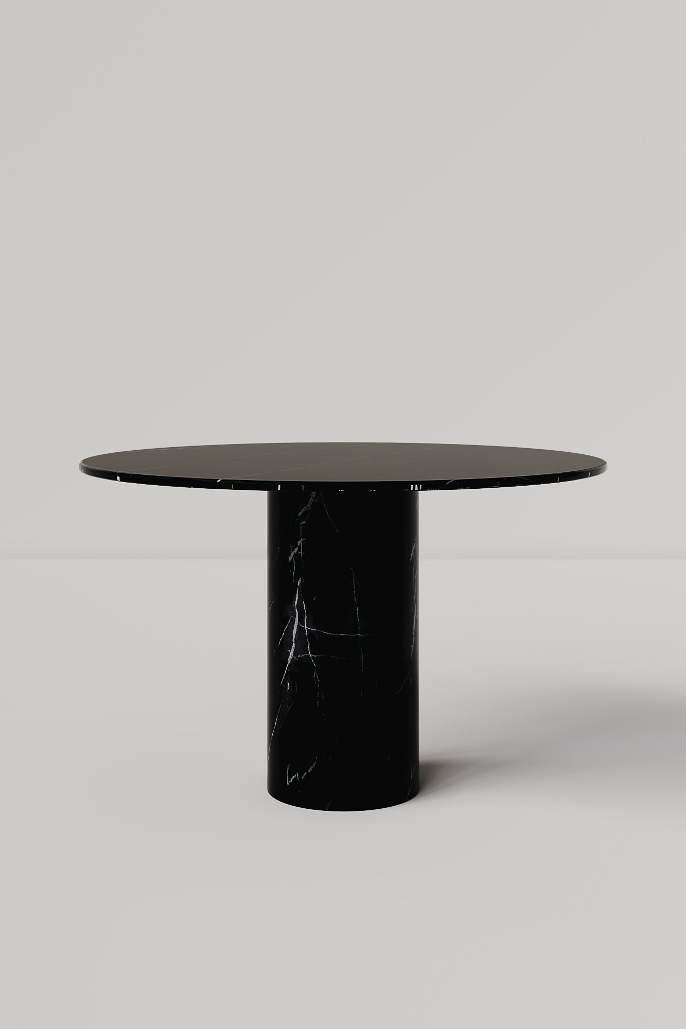 Pelagia Black Marquina Round Dining Table - Image 4