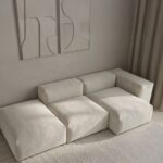 Karina Stone Ivory Modular Sofa