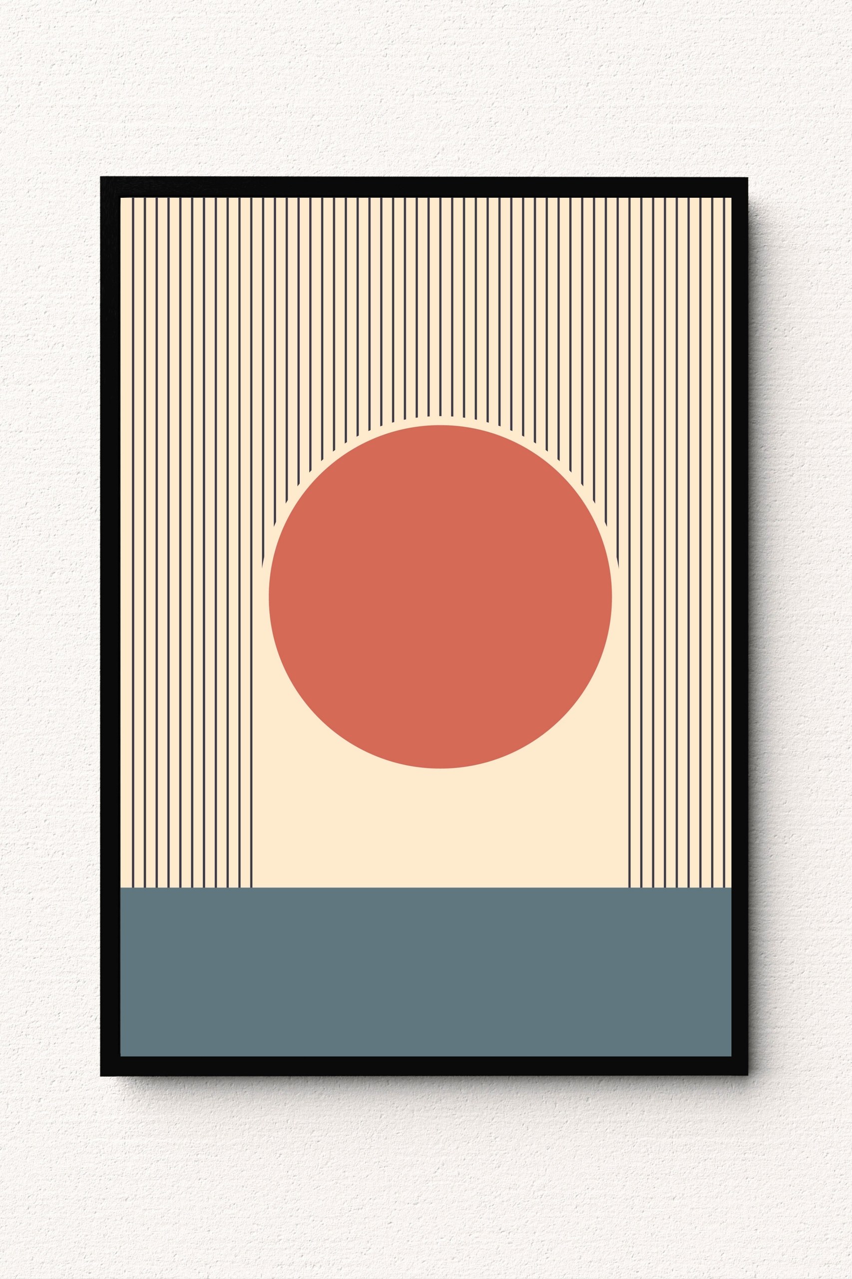 Linear Dawn Wall Art